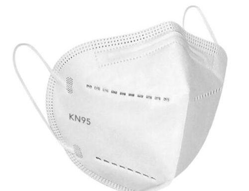 White KN95 Protective Face Mask